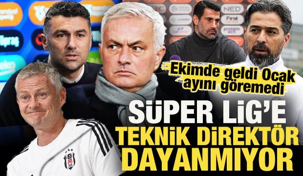 S&uuml;per Lig'e teknik direkt&ouml;r dayanmıyor! Ekimde gelen hoca yeni yılı g&ouml;remedi