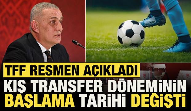 TFF resmen a&ccedil;ıkladı! Kış transfer d&ouml;neminin başlama tarihi değişti