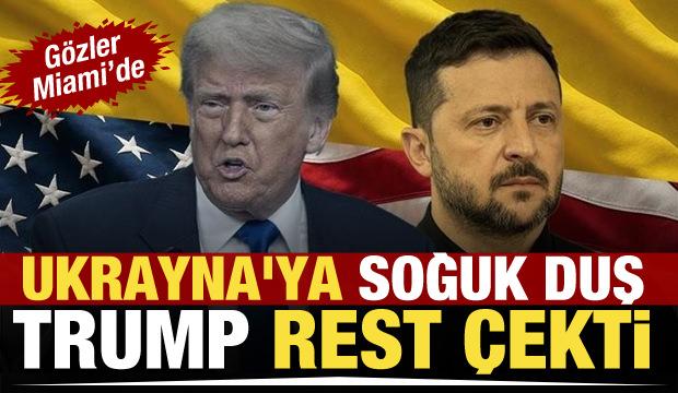 Trump'tan Ukrayna'ya soğuk duş