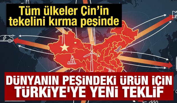 Tüm ülkelerin amacı Çin'in tekelini kırmak:Dünyanın peşindeki maden için Türkiye'ye teklif