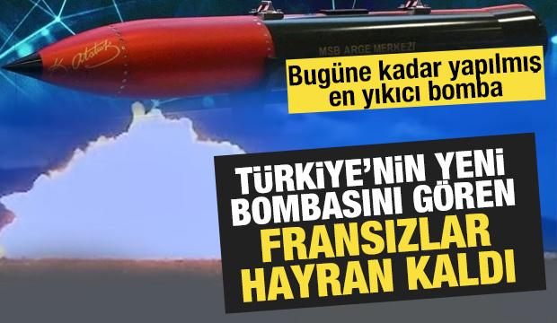 T&uuml;rk bombası GAZAP ve HAYALET'i g&ouml;ren Fransızları hayran kaldı: D&uuml;nyanın en g&uuml;&ccedil;l&uuml;s&uuml;