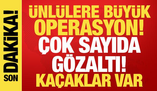 &Uuml;nl&uuml;lere bir uyuşturucu operasyonu daha! G&ouml;zaltına alındılar