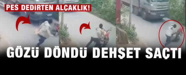 Vietnam&rsquo;da kan donduran olay: Trafik polisini kamyonun &ouml;n&uuml;ne itti