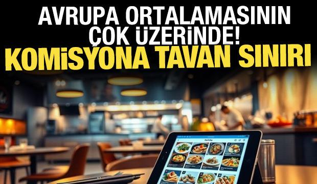 Yemek siparişlerinde y&uuml;ksek komisyona tavan sınırı