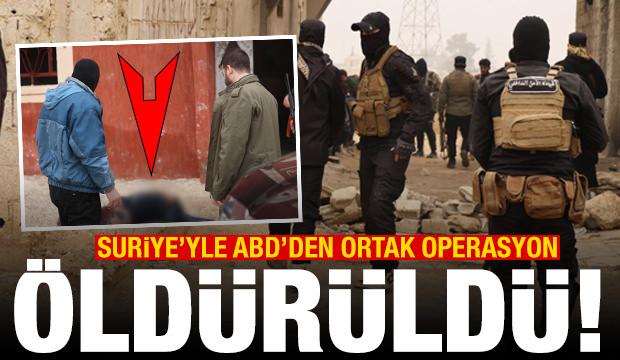 Suriye'den ABD'yle can alıcı ortak operasyon! Kritik isim &ouml;ld&uuml;r&uuml;ld&uuml;