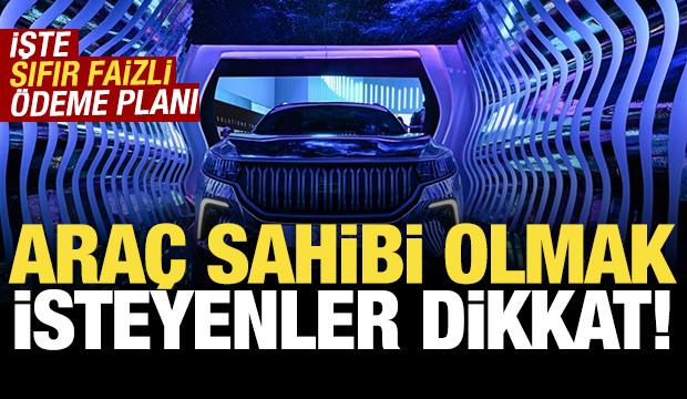 Ara&ccedil; sahibi olmak isteyenler dikkat! 1 milyon TL'lik 'dev finansman' desteği