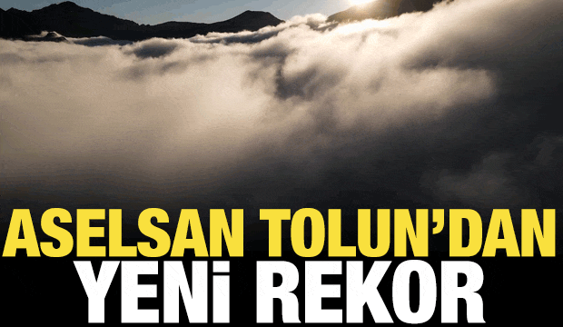 G&ouml;klerdeki gururumuz TOLUN'dan yeni rekor! Hedefe tam isabet