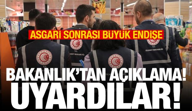 Asgari &uuml;cret belli oldu, zam endişesi arttı! Ticaret Bakanlığı'ndan firmalara net uyarı