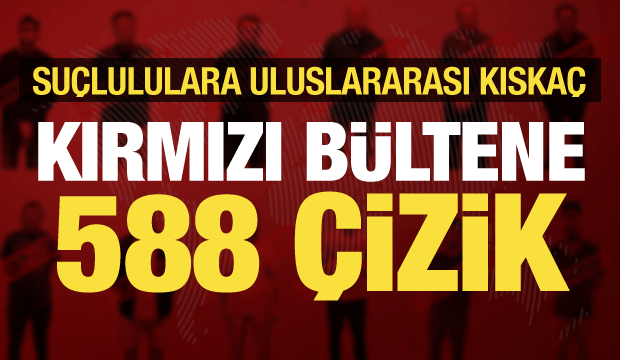 Bakan Yerlikaya duyurdu: Kırmızı b&uuml;ltenle aranan 588 kişi yakalandı