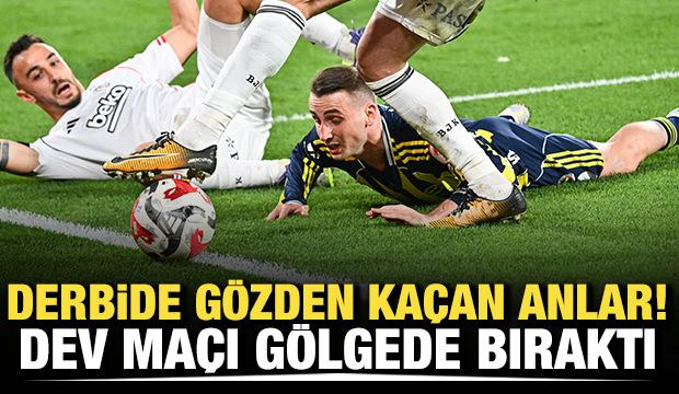 Derbide g&ouml;zden ka&ccedil;an anlar! Ma&ccedil;ı g&ouml;lgede bıraktı