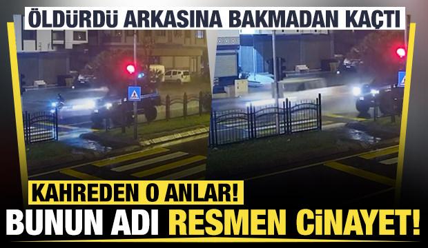 Ehliyetsiz maganda kırmızı ışıkta bekleyen genci hayattan kopardı!