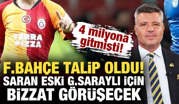 Fenerbah&ccedil;e, eski Galatasaraylı Emin Bayram'a talip oldu! Saran bizzat g&ouml;r&uuml;şecek