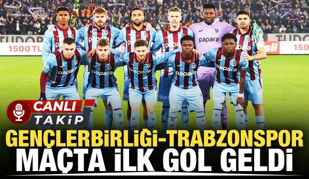 Gen&ccedil;lerbirliği-Trabzonspor! CANLI