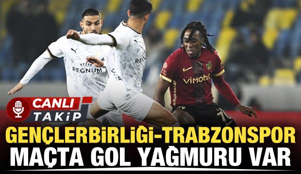 Gen&ccedil;lerbirliği-Trabzonspor! CANLI