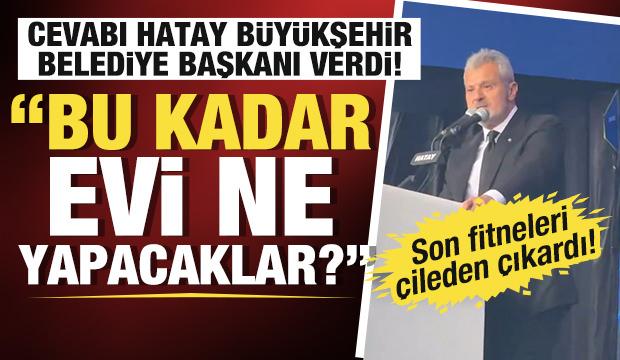 Hatay B&uuml;y&uuml;kşehir Belediye Başkanı &Ouml;nt&uuml;rk: Yapamazlar dedikleri konutları tamamladık
