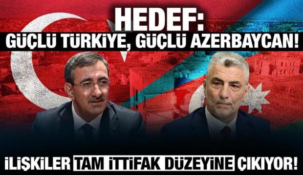 Hedef: G&uuml;&ccedil;l&uuml; T&uuml;rkiye, g&uuml;&ccedil;l&uuml; Azerbaycan! Ekonomik ilişkiler tam ittifak d&uuml;zeyine &ccedil;ıkıyor!
