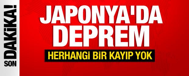 Japonya'da 5,6 b&uuml;y&uuml;kl&uuml;ğ&uuml;ndeki depremde olumsuz bir durum yaşanmadı