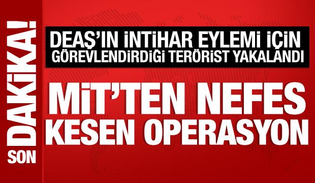 MİT'ten operasyon: DEAŞ'ın intihar eylemi i&ccedil;in g&ouml;revlendirdiği Mehmet G&ouml;ren yakaladı