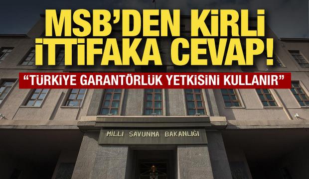 MSB'den "&uuml;&ccedil;l&uuml; ittifak" a&ccedil;ıklaması: Tehdit oluşturması s&ouml;z konusu değildir
