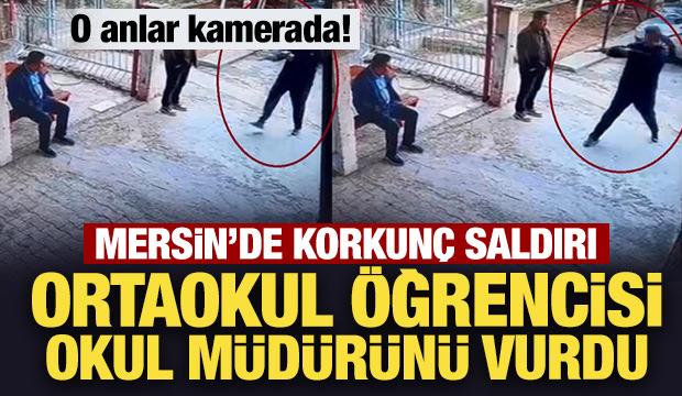 Ortaokul &ouml;ğrencisi okul m&uuml;d&uuml;r&uuml;n&uuml; t&uuml;fekle vurdu!