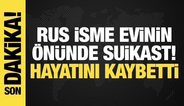 Rus general Sarvarov'a evini &ouml;n&uuml;nde suikast! Hayatını kaybetti