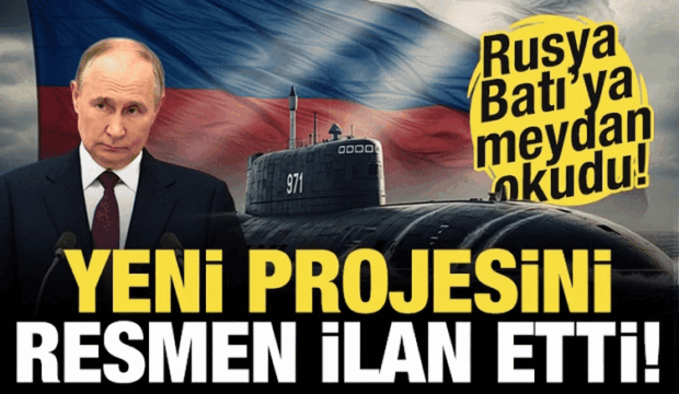 Rusya, NATO'ya meydan okudu! 5. nesil stratejik denizaltı projesini resmen ilan ettiler!