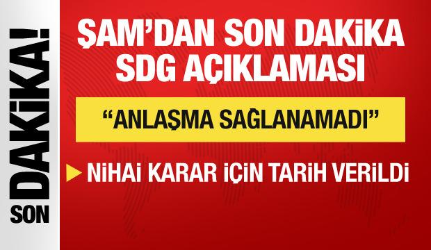 Şam: SDG'ye yanıt 28 Aralık'ta! "Anlaşma sağlanamadı"