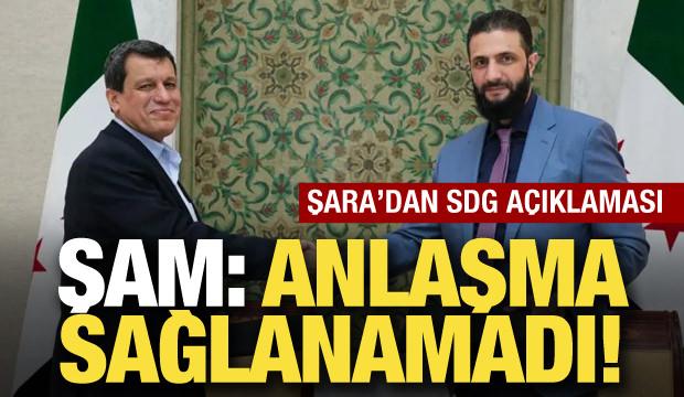 Şam: SDG'ye yanıt 28 Aralık'ta! "Anlaşma sağlanamadı"