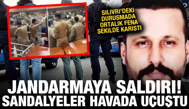 Silivri'deki duruşmada ortalık fena karıştı: Sandalyeler havada u&ccedil;uştu