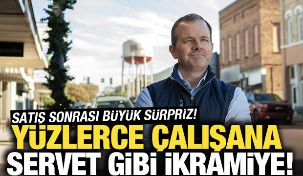 Şirketini sattı, &ccedil;alışanlara 240 milyon dolar dağıttı!