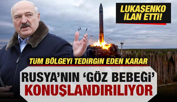 Son dakika: Belarus ilan etti! B&ouml;lgede sıcak saatler! Oreşnik f&uuml;zeleri konuşlandırılıyor
