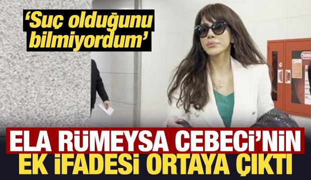 Son Dakika: Ela R&uuml;meysa Cebeci&rsquo;nin ek ifadesi ortaya &ccedil;ıktı