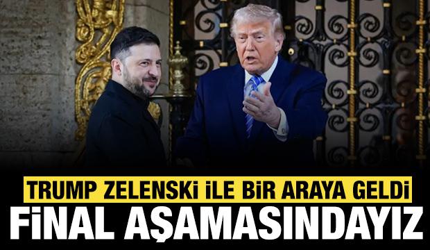 Son dakika haberi: Trump ve Zelenski, Mar-a-Lago'da bir araya geldi