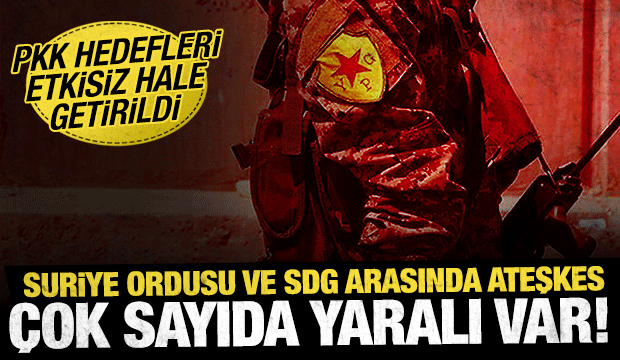 Suriye ordusu ile YPG/PKK arasında ateşkes sağlandı: 2 sivil &ouml;ld&uuml;, 13 kişi yaralandı!