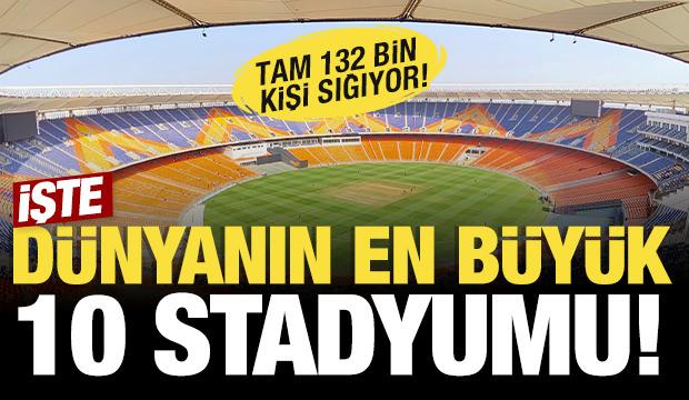 Tam 132 bin kişi sığıyor! İşte D&uuml;nyanın en b&uuml;y&uuml;k stadyumları!