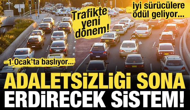 Trafikte yeni d&ouml;nem! 1 ocakta başlıyor! Adaletsizlik sona erecek...