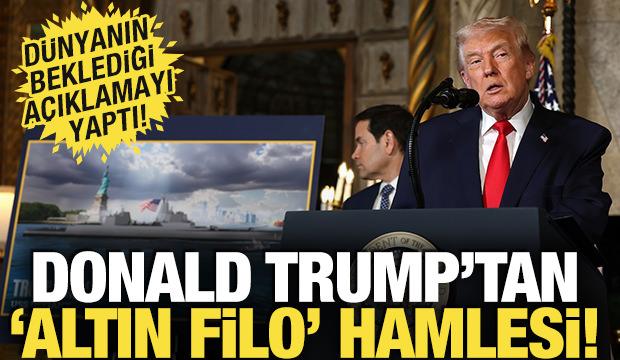 Trump'tan 'Altın Filo' hamlesi! 'Yeni savaş gemileri geliyor'