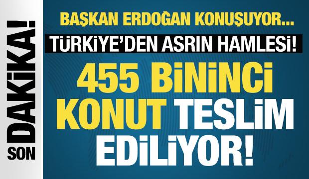 T&uuml;rkiye'den asrın hamlesi! Devlet s&ouml;z&uuml;n&uuml; tuttu: 455 bininci konut teslim ediliyor!