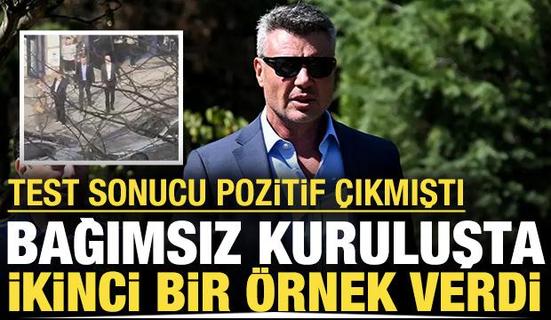 Uyuşturucu testi pozitif &ccedil;ıkan Saran bağımsız bir kuruluşta &ouml;rnek verdi