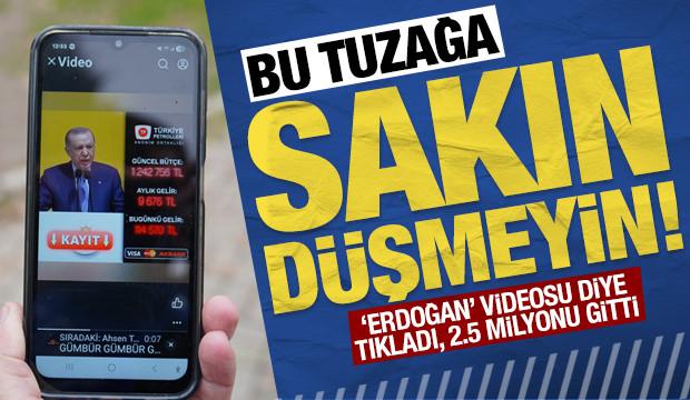 Yapay zeka vurgunu: Erdoğan'ın sahte videosuna inanan vatandaş 2,5 milyonunu kaptırdı
