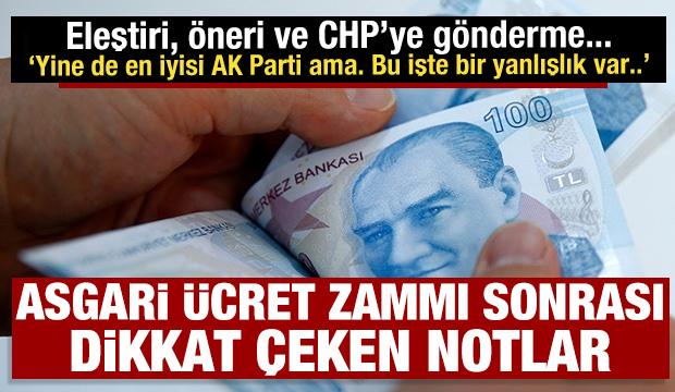 Yine de en iyisi AK Parti ama. Bu işte bir yanlışlık var..