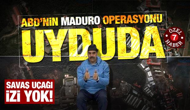 ABD'nin Maduro operasyonu uydu g&ouml;r&uuml;nt&uuml;lerinde! Vurulan noktalarda savaş u&ccedil;ağı izi yok