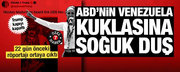 ABD&rsquo;nin Venezuela kuklası hazır! Halka 'bekleyin' dedi, Trump kapıyı kapattı