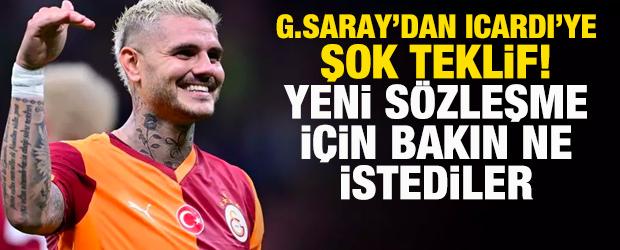 Galatasaray'dan Icardi'ye şok teklif! Yeni s&ouml;zleşme i&ccedil;in bakın ne istediler