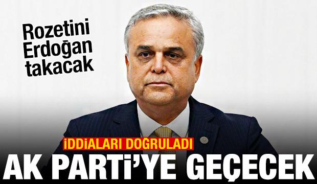 CHP'li isim AK Parti'ye ge&ccedil;eceğini a&ccedil;ıkladı! Rozetini Erdoğan takacak