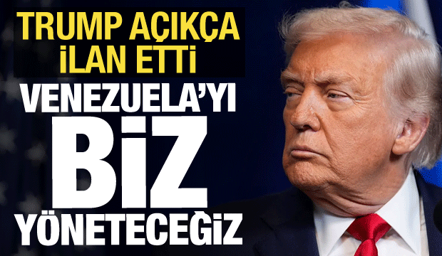 Maduro operasyonu sonrası Trump'tan a&ccedil;ıklama: Venezuela'yı biz y&ouml;neteceğiz!