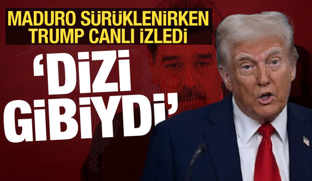 Maduro yatak odasından s&uuml;r&uuml;klenerek &ccedil;ıkarıldı, Trump canlı izledi: Dizi gibiydi!
