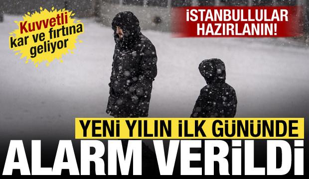 Meteoroloji 31 ili sarı kodla uyardı: Kuvvetli kar geliyor! İstanbullular hazırlanın