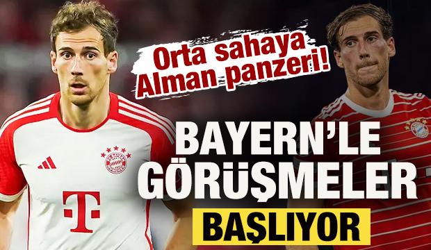 Orta sahaya Alman Panzeri! Goretzka i&ccedil;in Bayern M&uuml;nih'le g&ouml;r&uuml;şmeler başlıyor