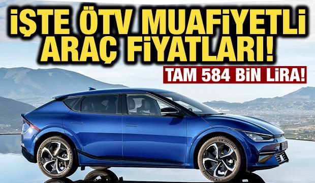 Otomobil alacaklara m&uuml;jde: İşte &Ouml;TV muafiyetli ara&ccedil; fiyatları! Tam 584 bin lira...